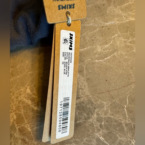 SKIMS OUTDOOR RACERBACK BRALETTE SIZE XS - Picture 7 of 7